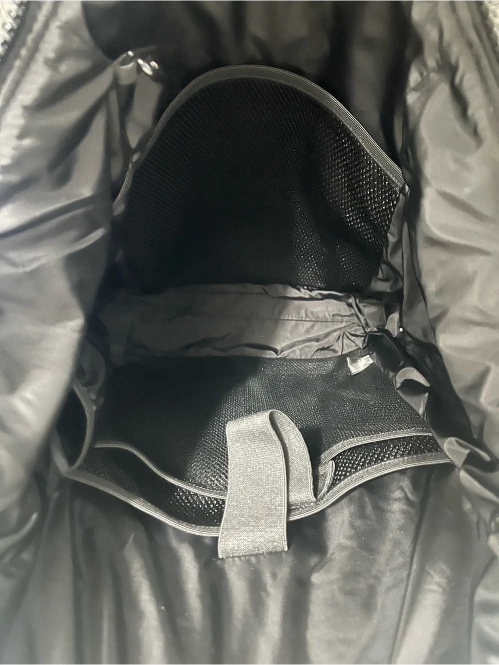 Dagne Dover Large Backpack / Diaper Bag Bundle Black Neoprene Travel Backpack